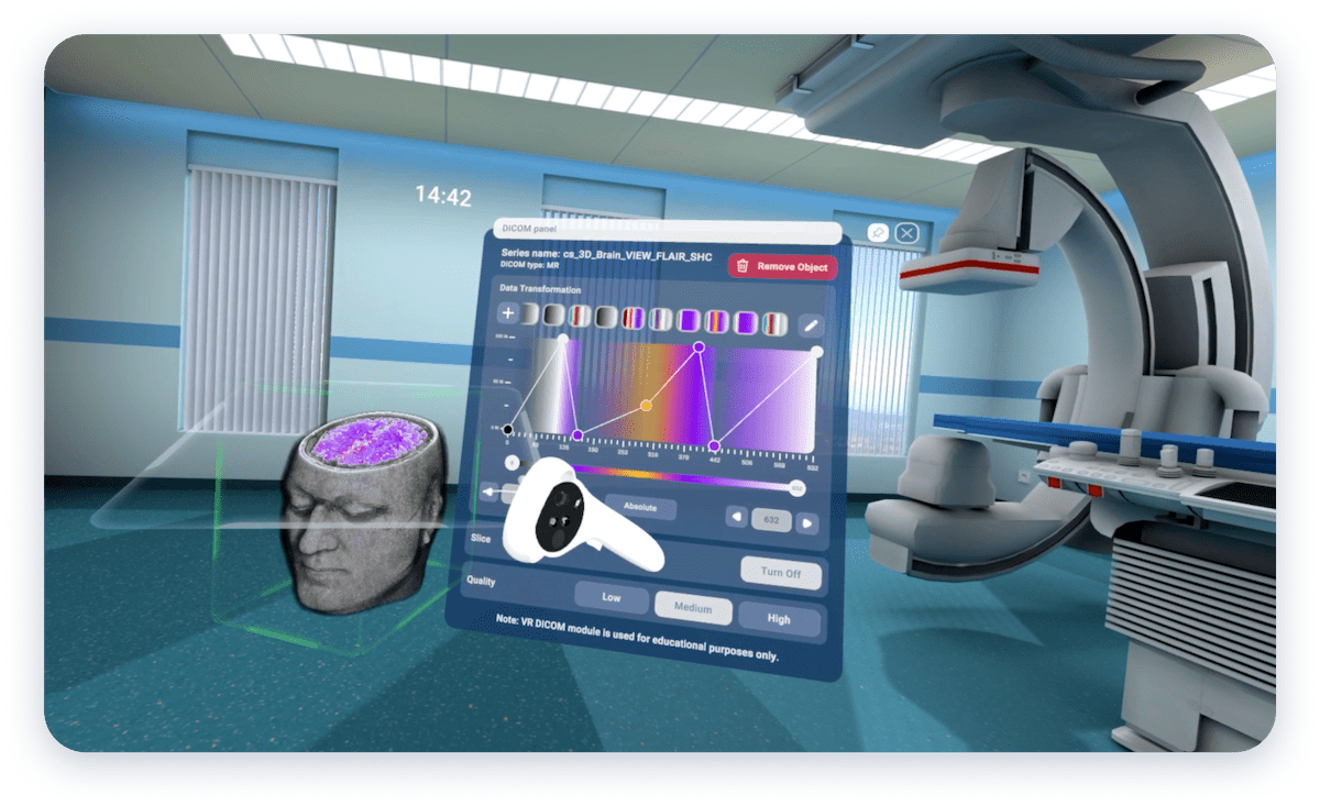 VR DICOM